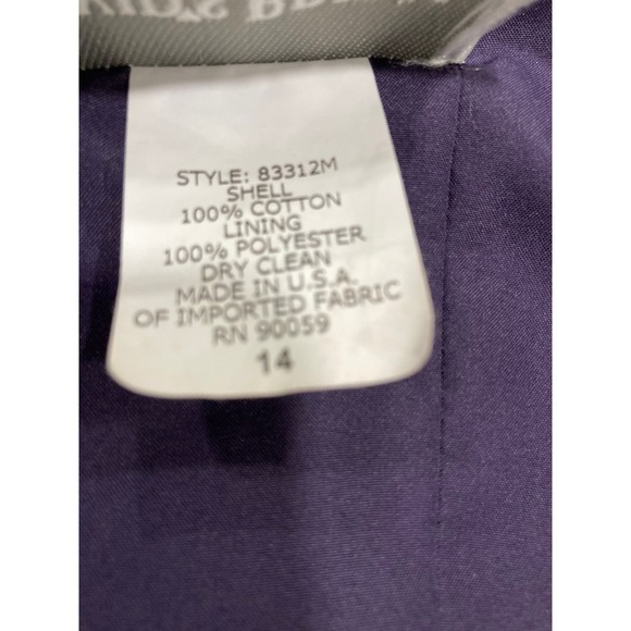 David's Bridal Short Strapless Dress Size 14 - Picture 5 of 5